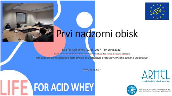LIFE for Acid Whey; Arhel; Lactoferrin