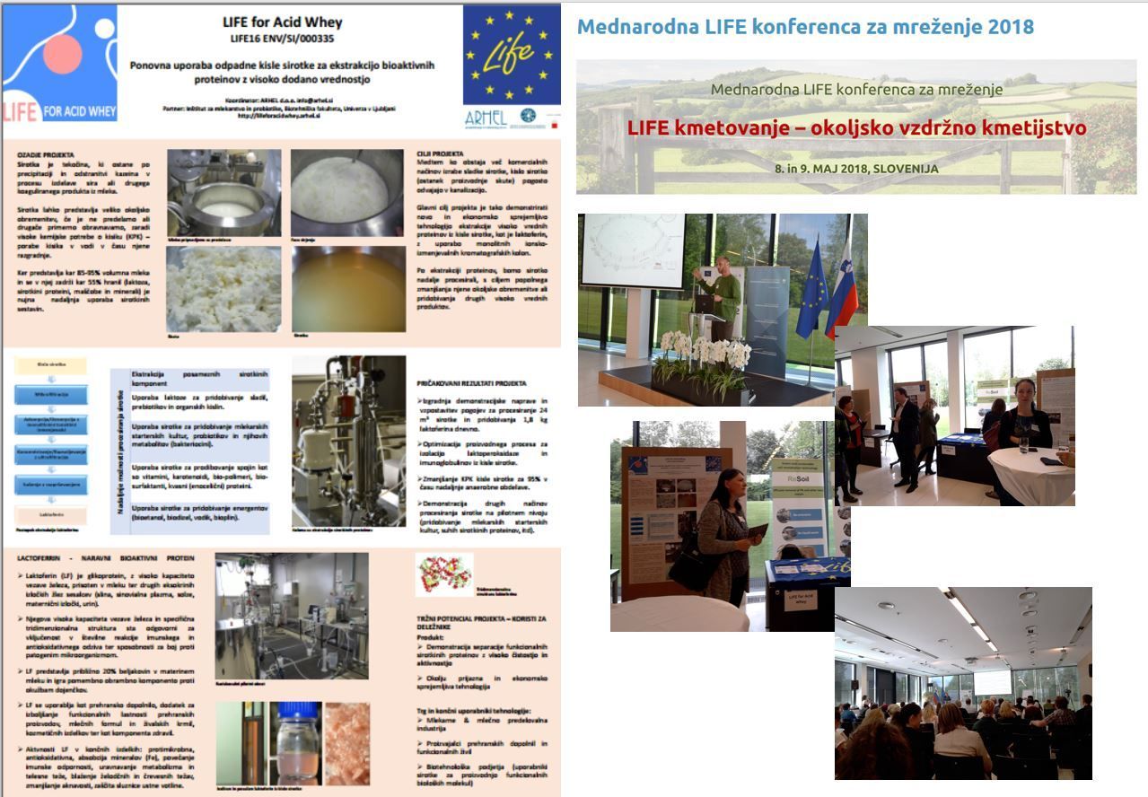 LIFE kmetovanje konferenca za mreženje